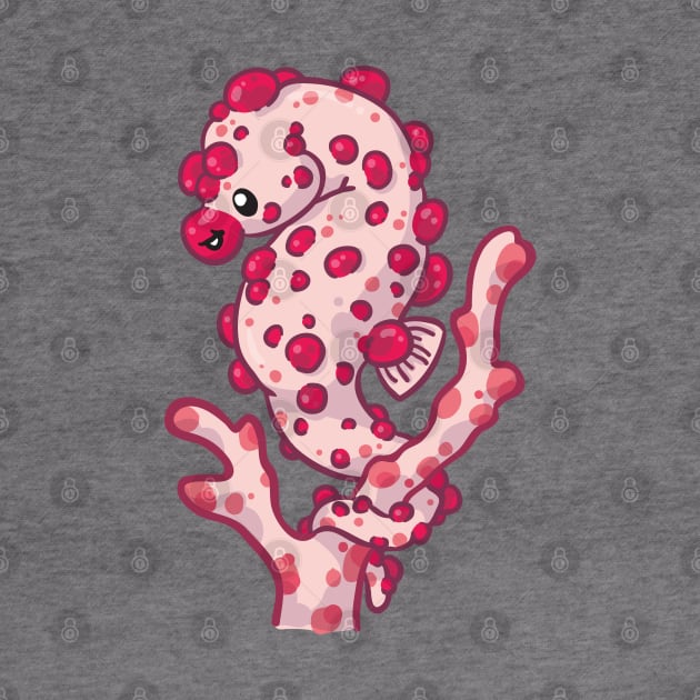 Pygmy Seahorse by bytesizetreasure